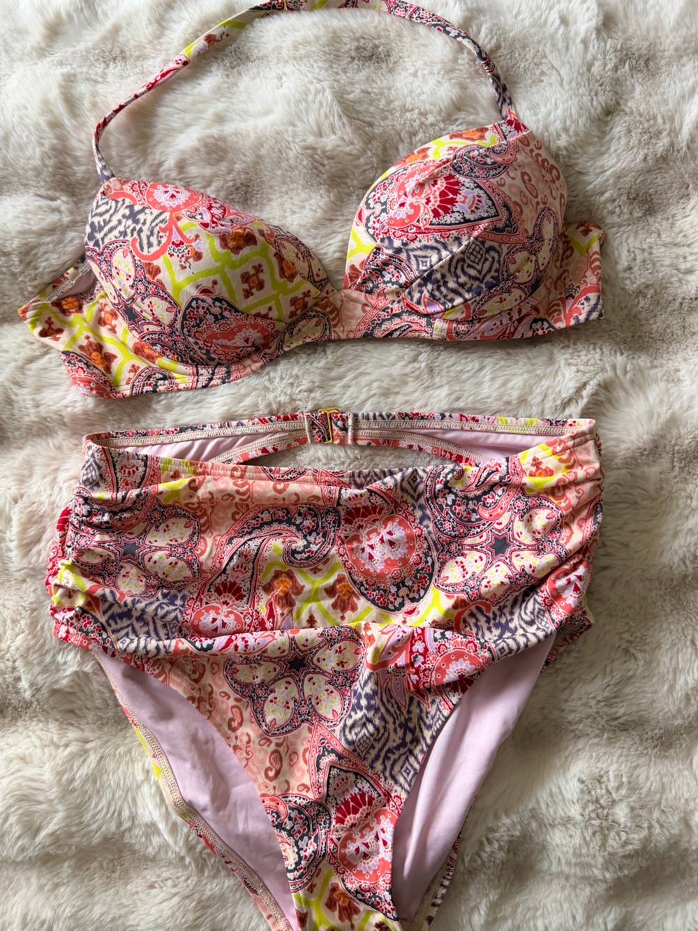 Victoria's Secret Pink Multicolor Printed Women’s Bikini